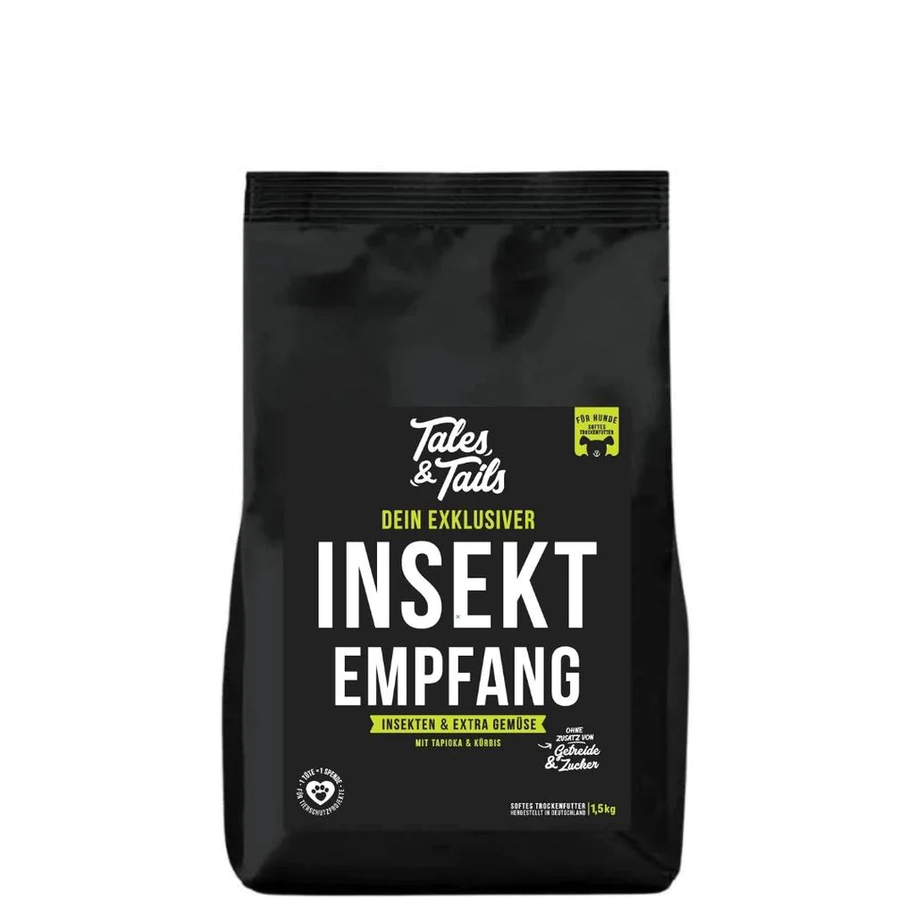 Trockenfutter Insekten