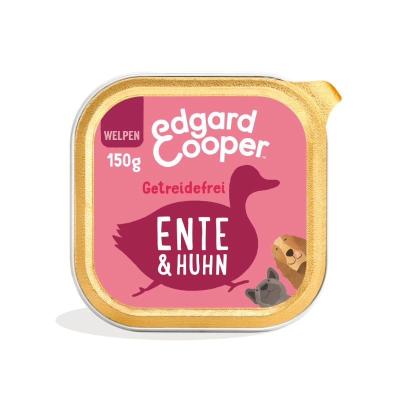 Nassfutter Ente & Huhn | Welpe