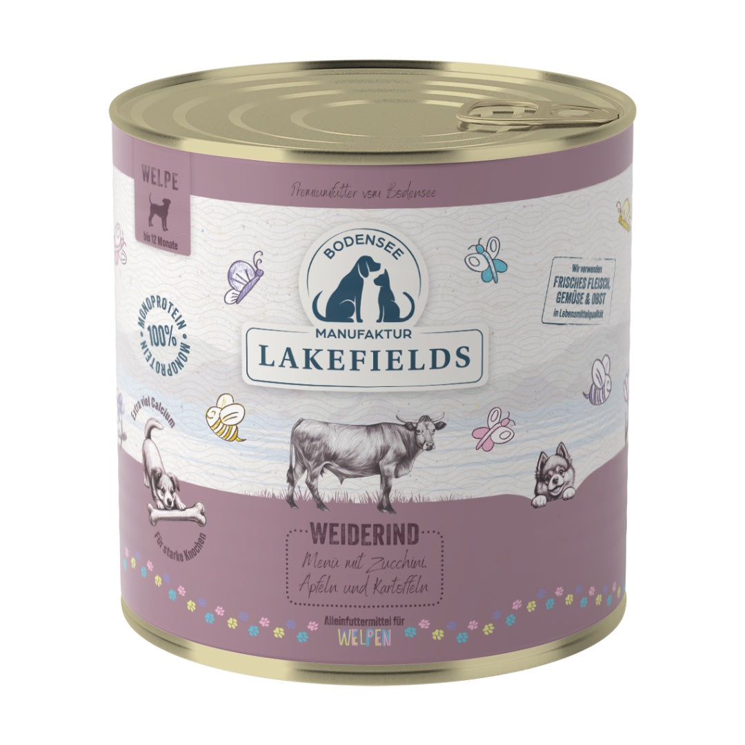 Dosenfleisch-Menü RIND | Welpe