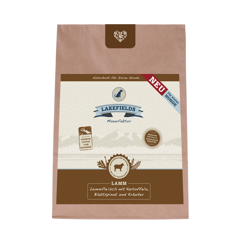 Lakefields Trockenfutter Lamm 1 kg