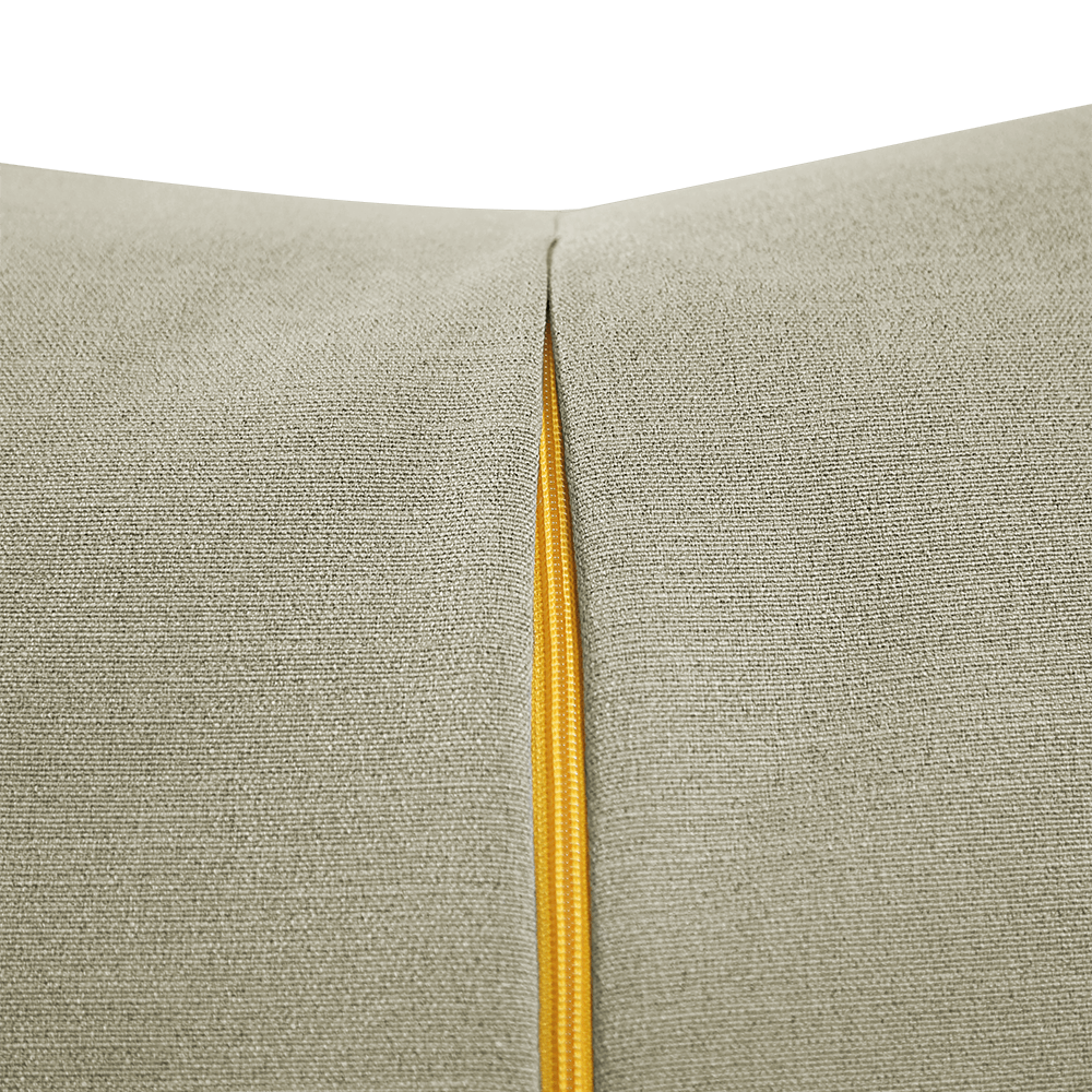 BUDDY Hundekissen beige Reisverschluss