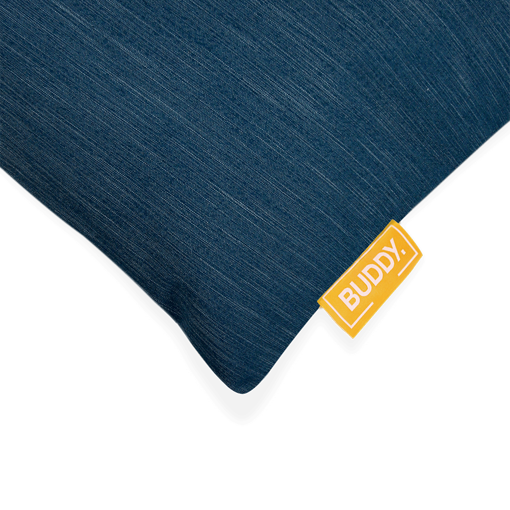 BUDDY Hundekissen blau Detail