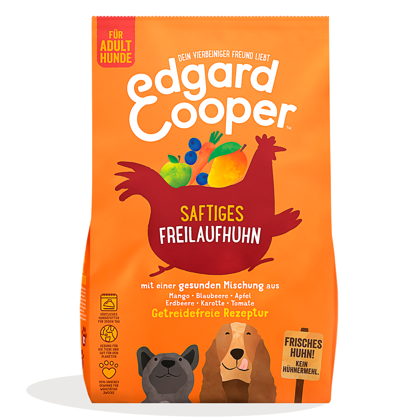 Edgard Cooper Trockenfutter Huhn