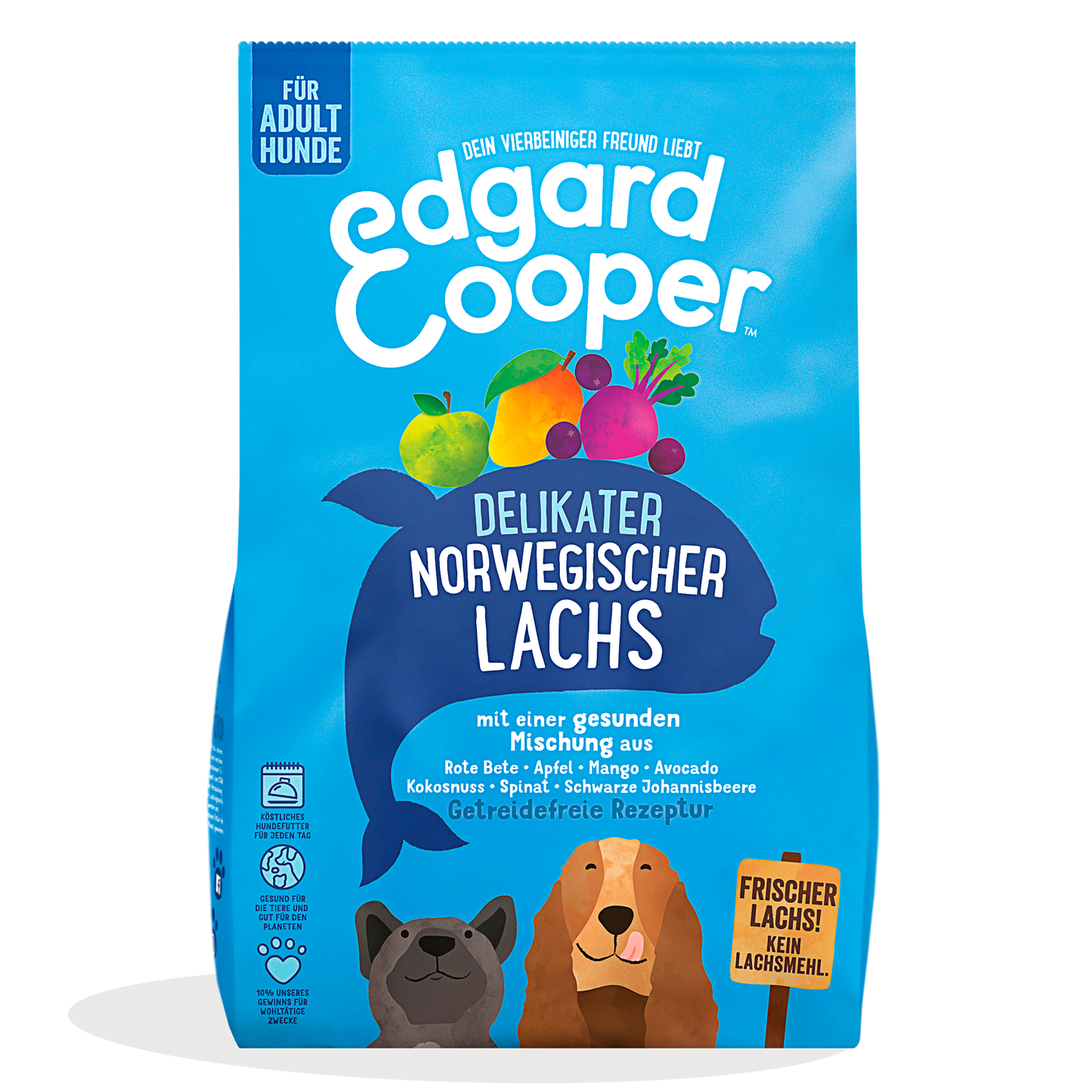 Edgard Cooper Trockenfutter Lachs