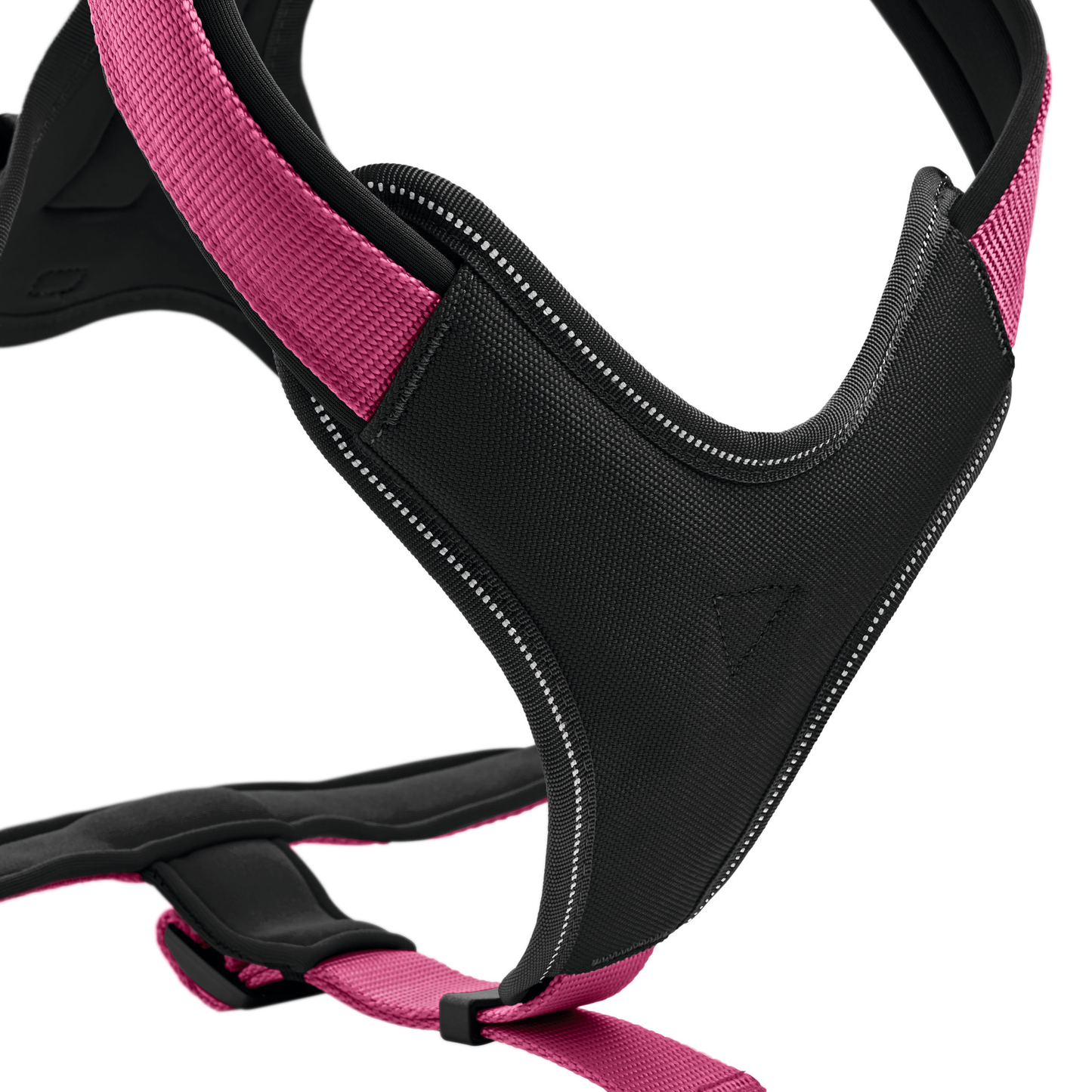 Hundegeschirr "Neopren" | himbeer/schwarz