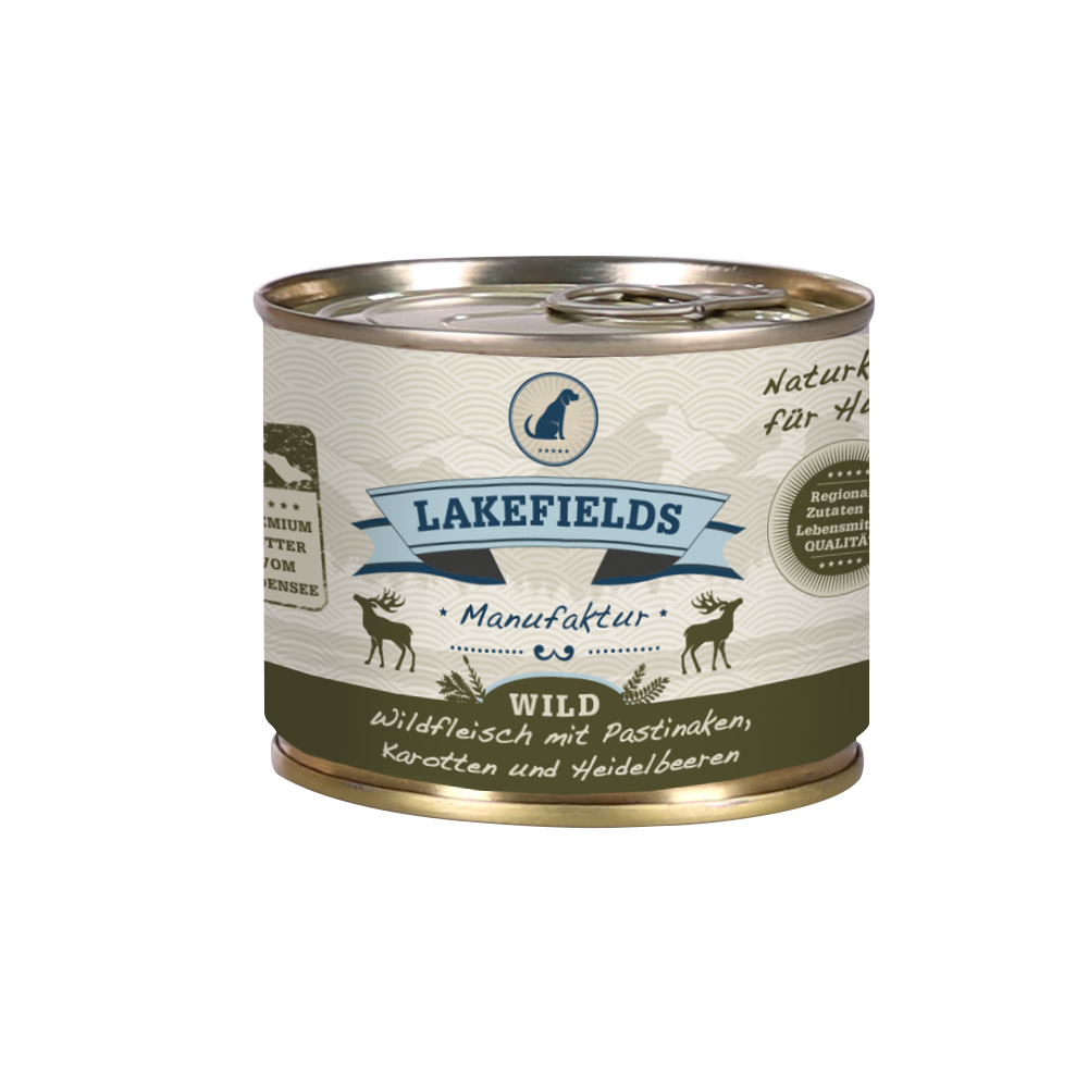 LAKEFIELDS Dosenfleischmenue Wild 200 Gramm