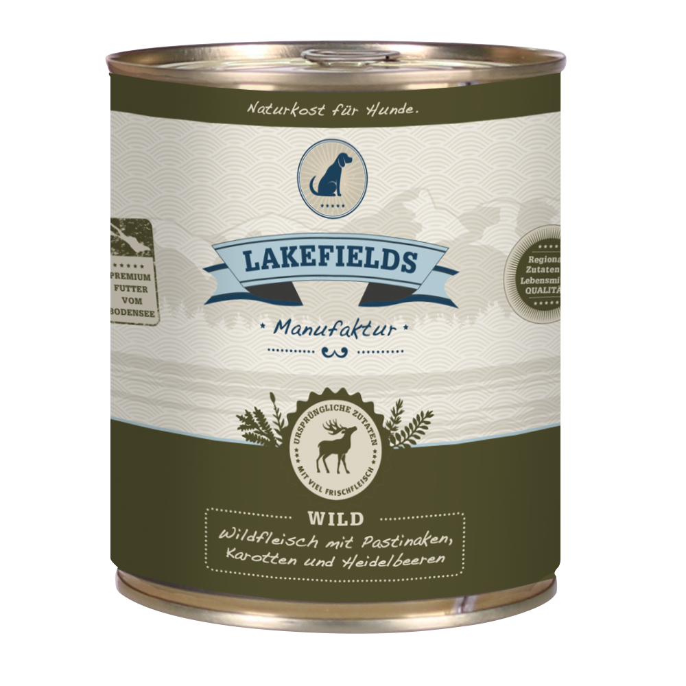 LAKEFIELDS Dosenfleischmenue Wild 800 Gramm