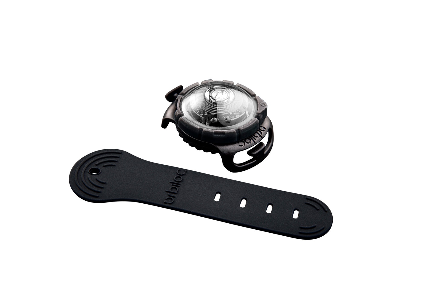 Orbiloc Dog Dual White mit Band