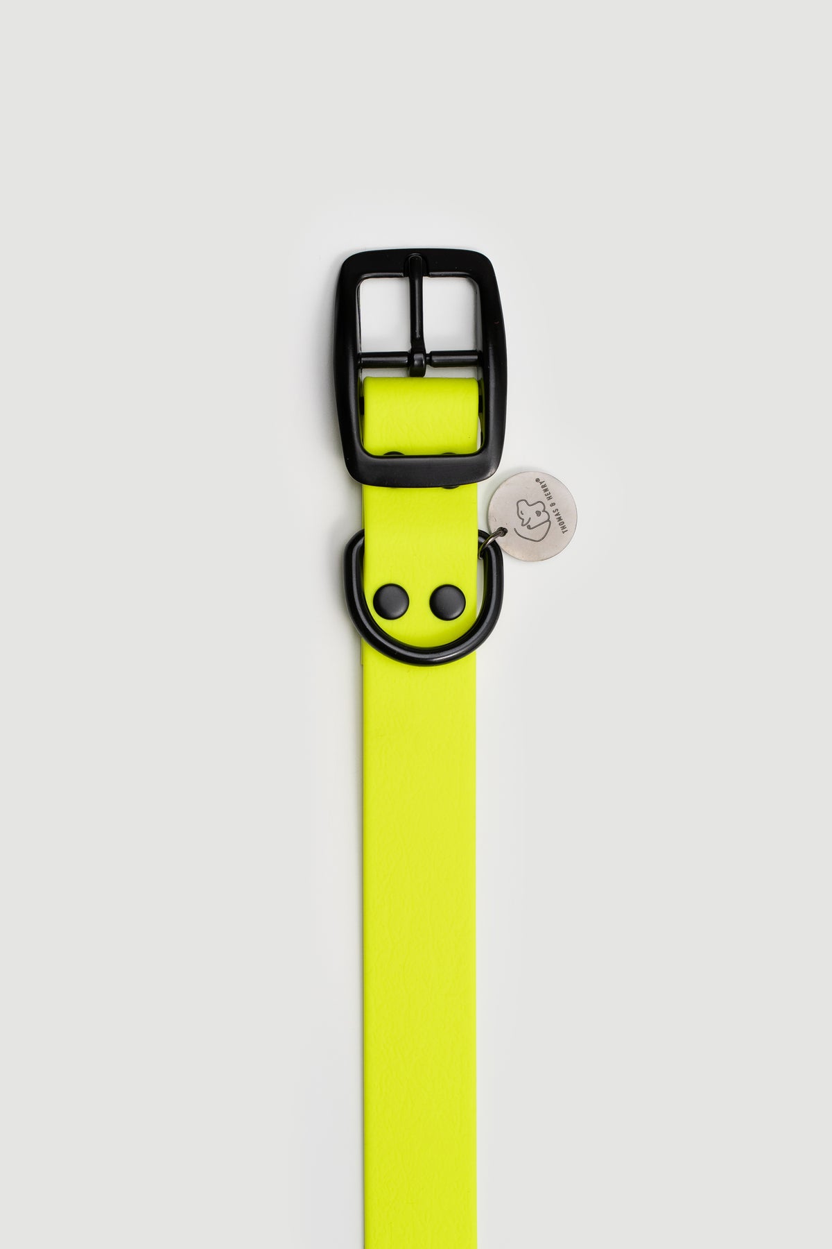 Biothane Hundehalsband | gelb