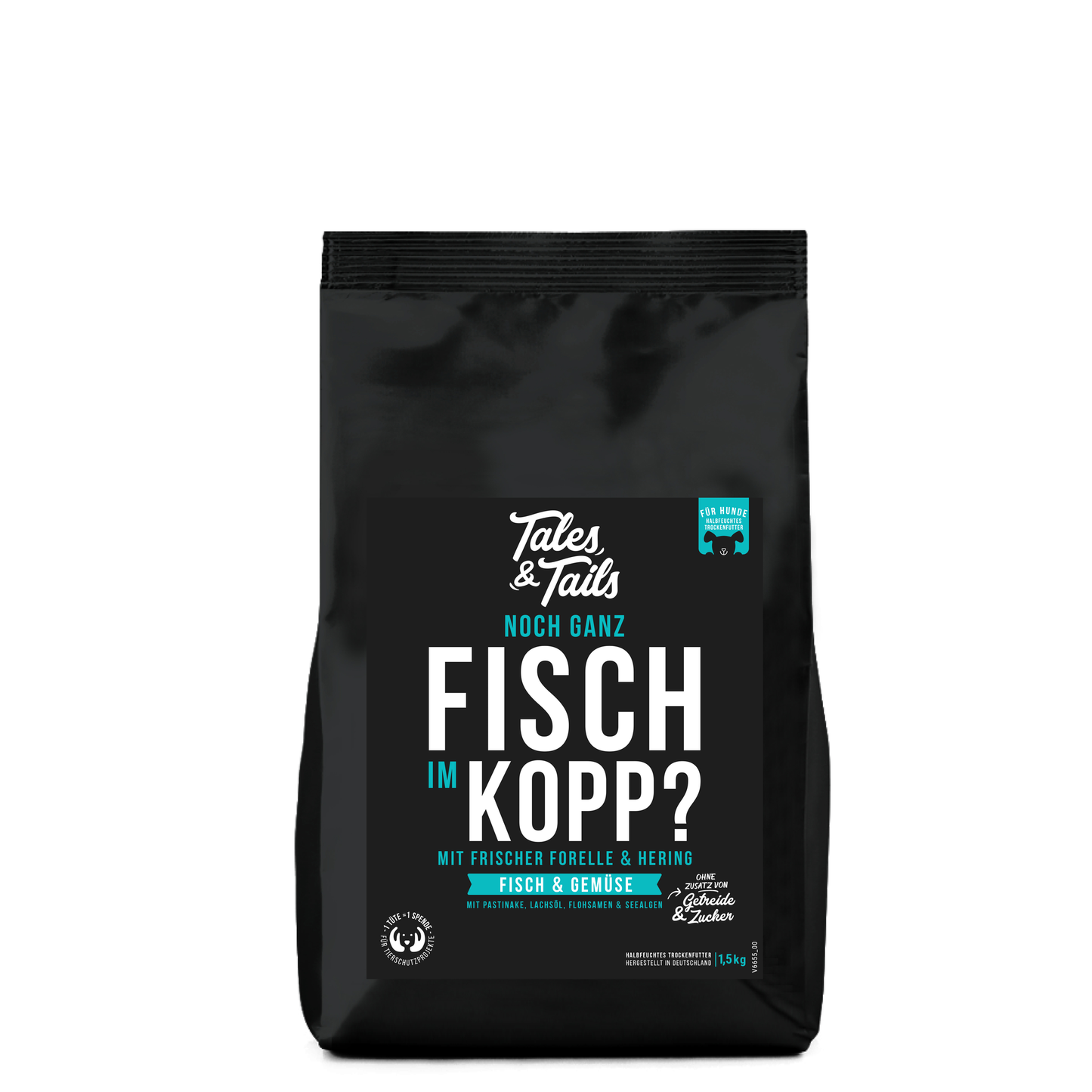 Tales & Tails Trockenfutter Fisch Packung