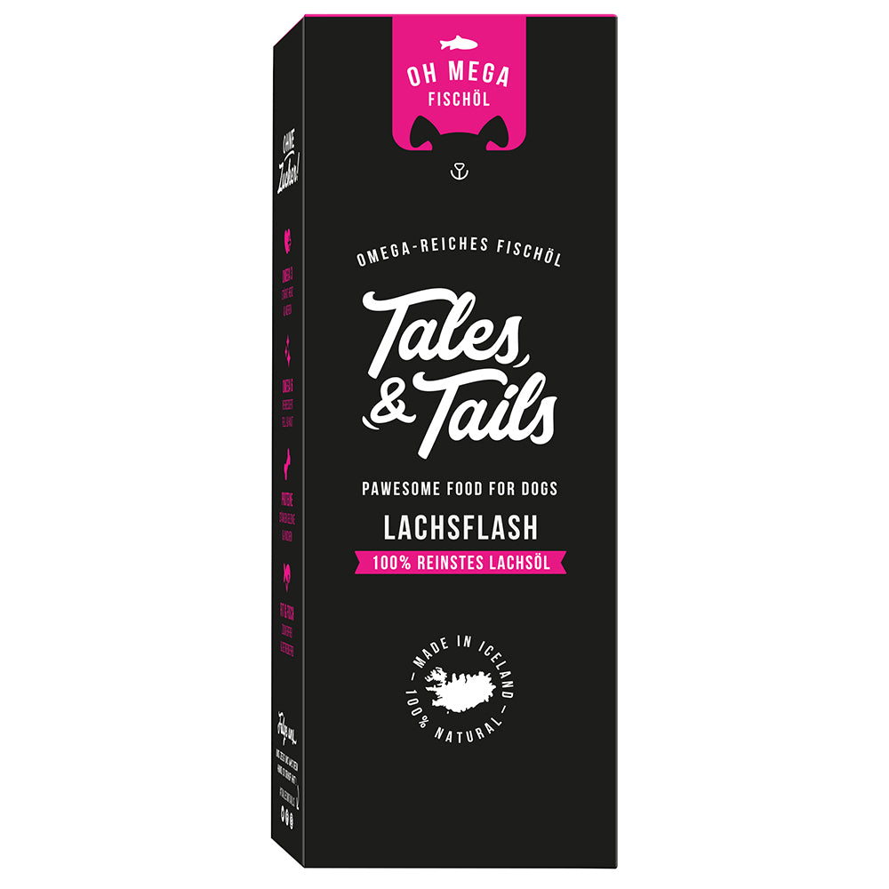 Tales & Tails Lachsöl Packung