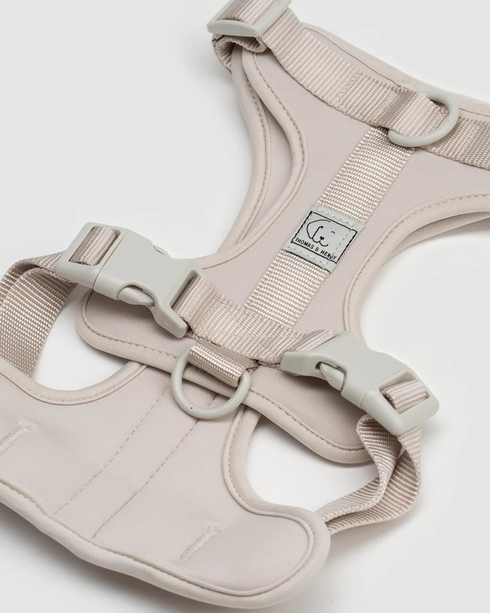 Hundegeschirr Neo grau Detail 2