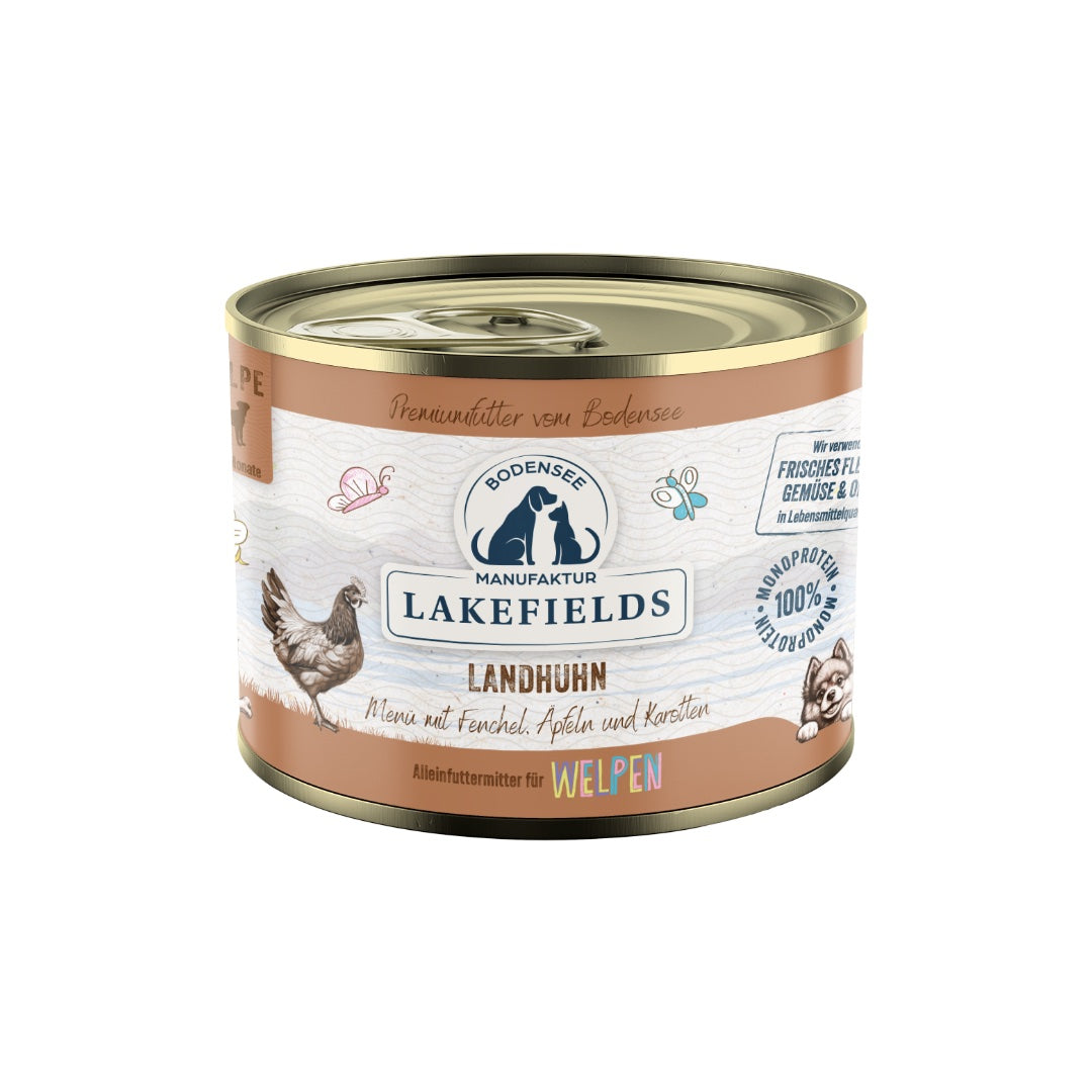 Dosenfleisch-Menü HUHN | Welpe