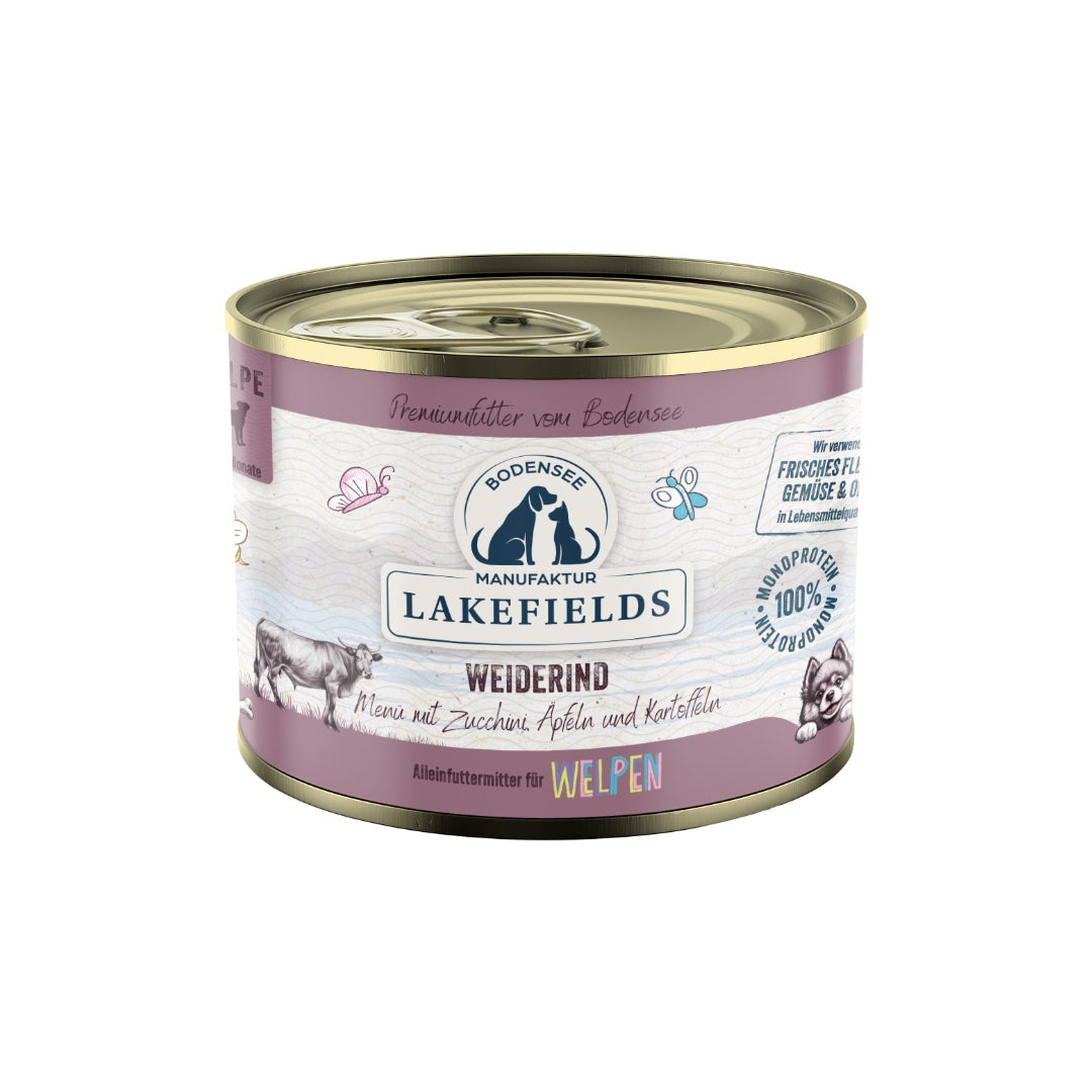 Dosenfleisch-Menü RIND | Welpe