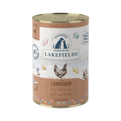 Dosenfleisch-Menü HUHN | Welpe