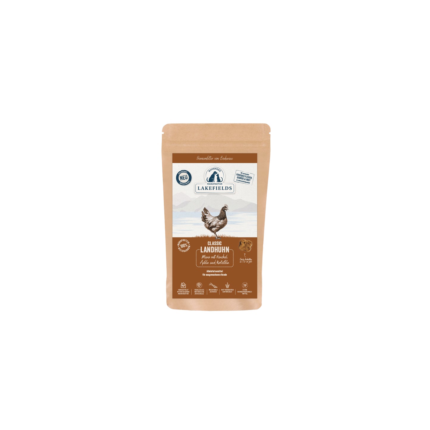 Trockenfutter-Menü HUHN