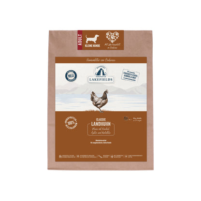 Trockenfutter-Menü HUHN | kleine Hunde