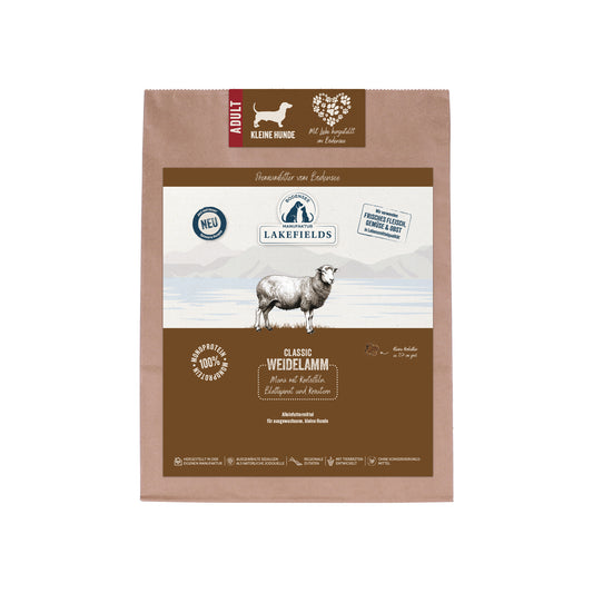 Trockenfutter-Menü LAMM | kleine Hunde