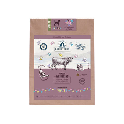 Trockenfutter-Menü RIND | Welpe