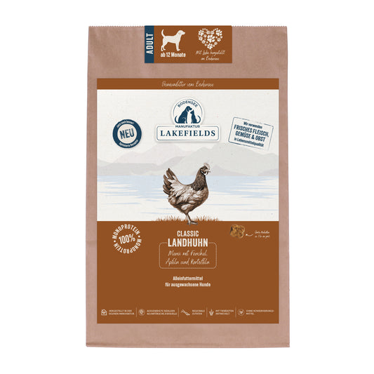 Trockenfutter-Menü HUHN