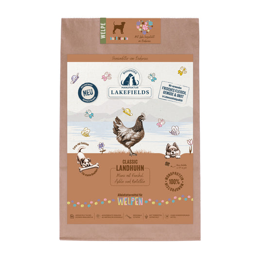 Trockenfutter-Menü HUHN | Welpe