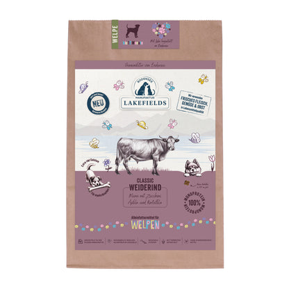 Trockenfutter-Menü RIND | Welpe