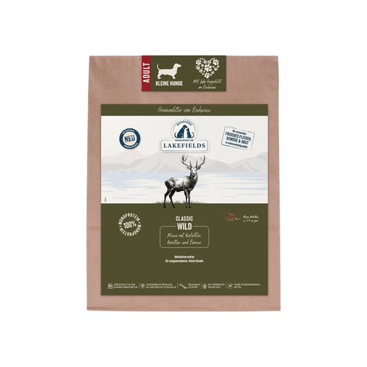 Trockenfutter-Menü WILD | kleine Hunde