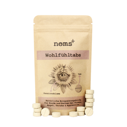 noms+ Wohlfühltabs Packung