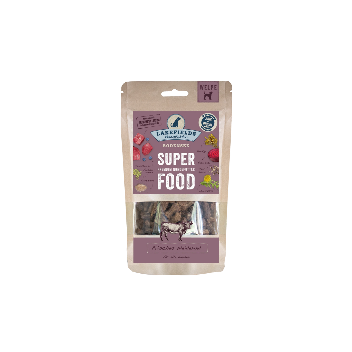 SUPERFOOD Komplettmenü RIND | Welpe