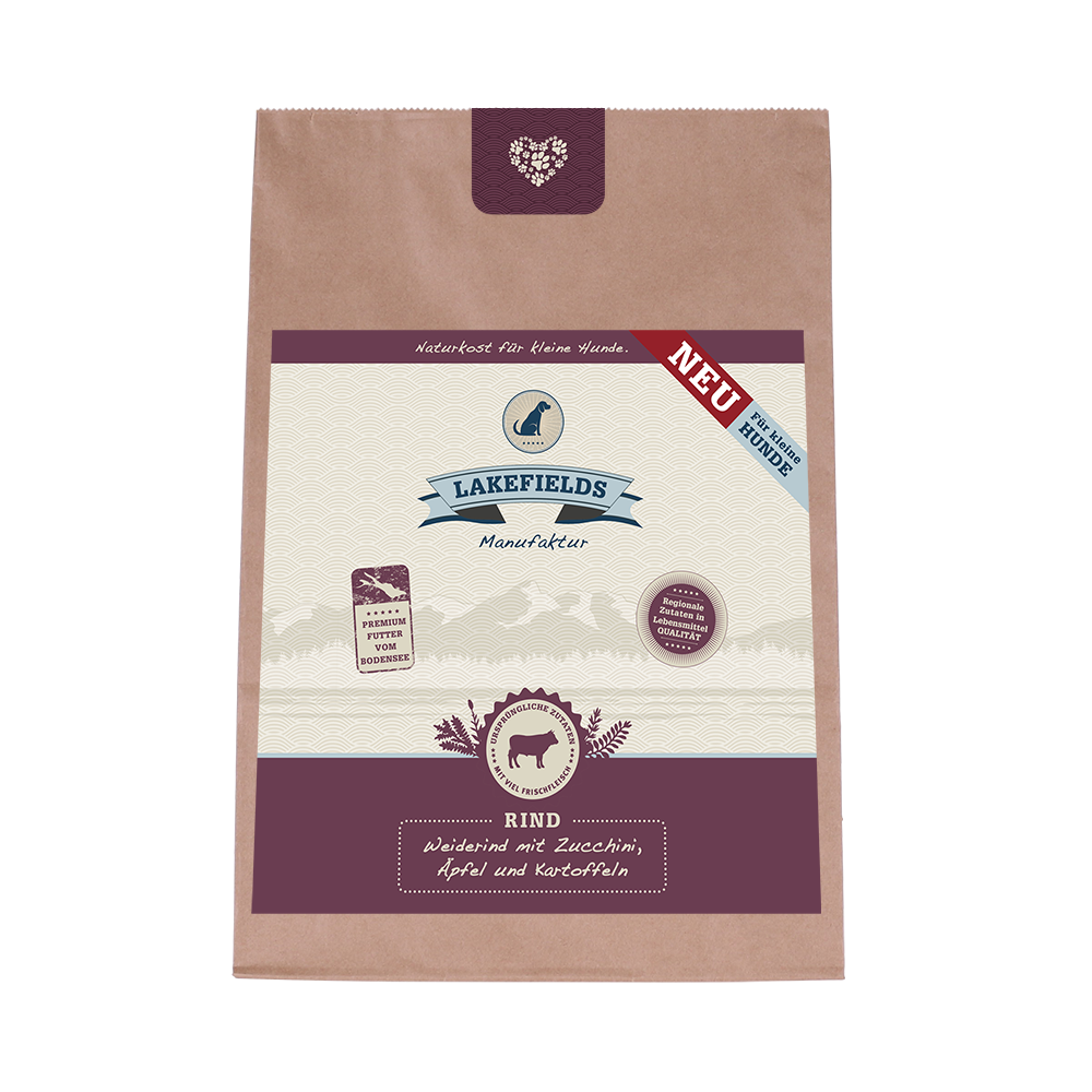 Lakefields Trockenfutter Rind 1 kg