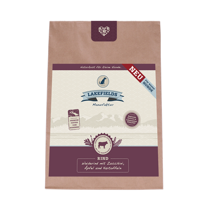 Lakefields Trockenfutter Rind 1 kg