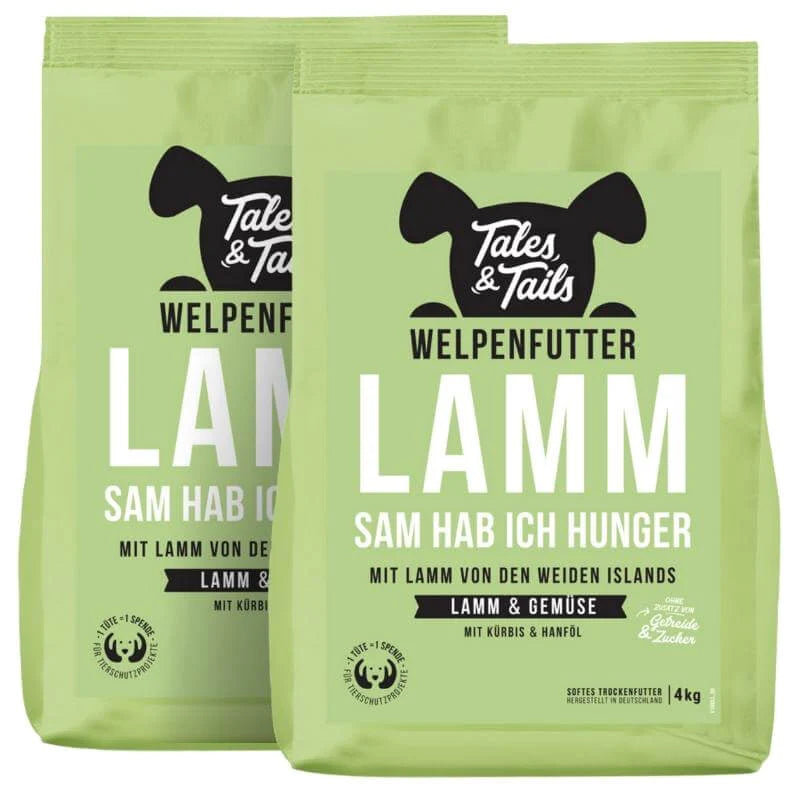 Trockenfutter Lamm | für Welpen