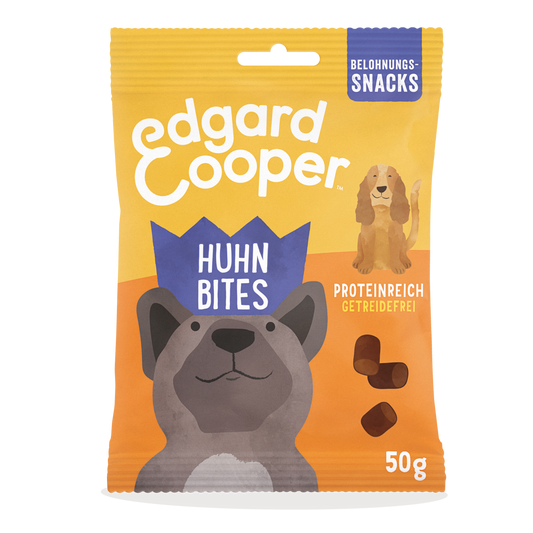 EdgardCooper Huhn Bites Packung