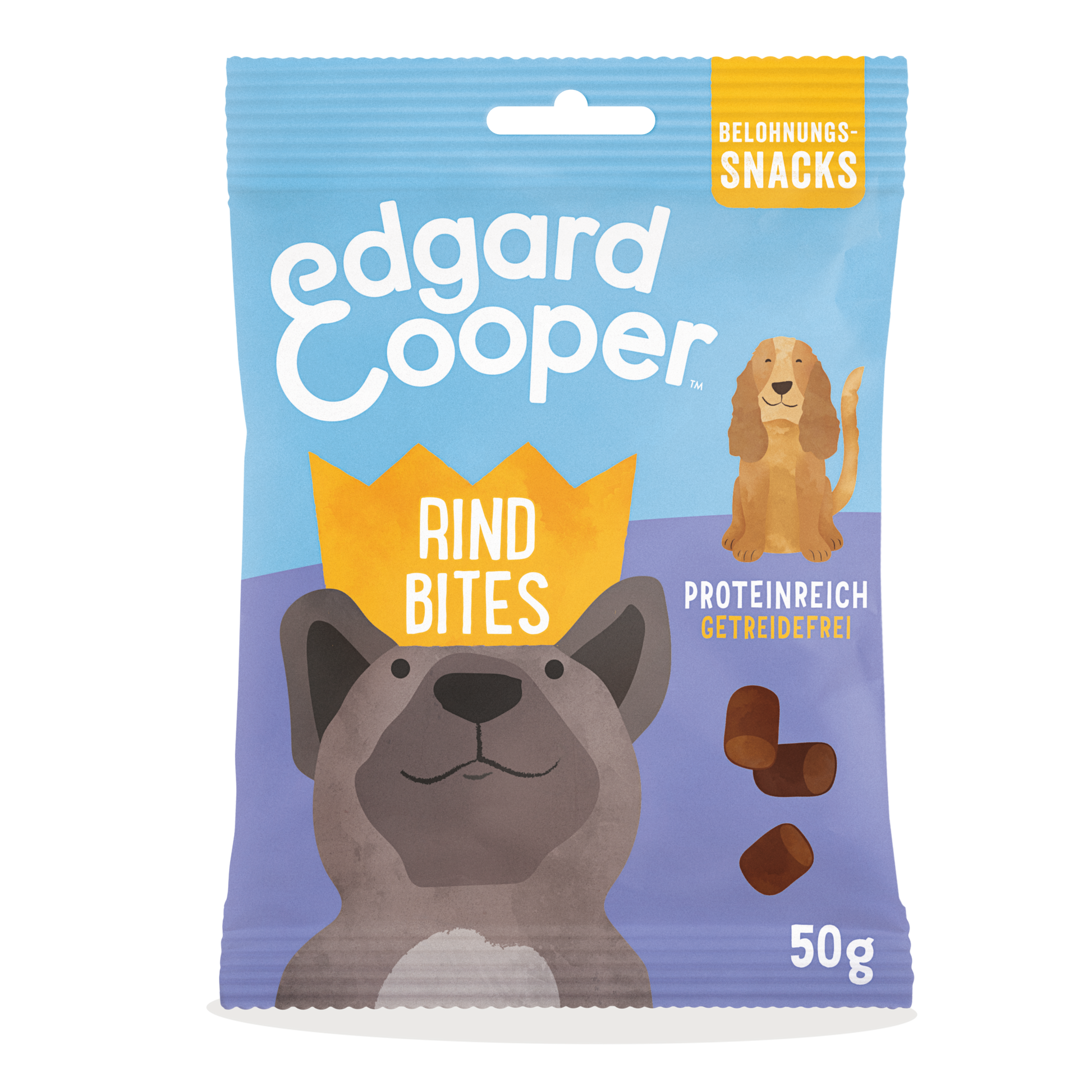 EdgardCooper Leckerli Rind Verpackung