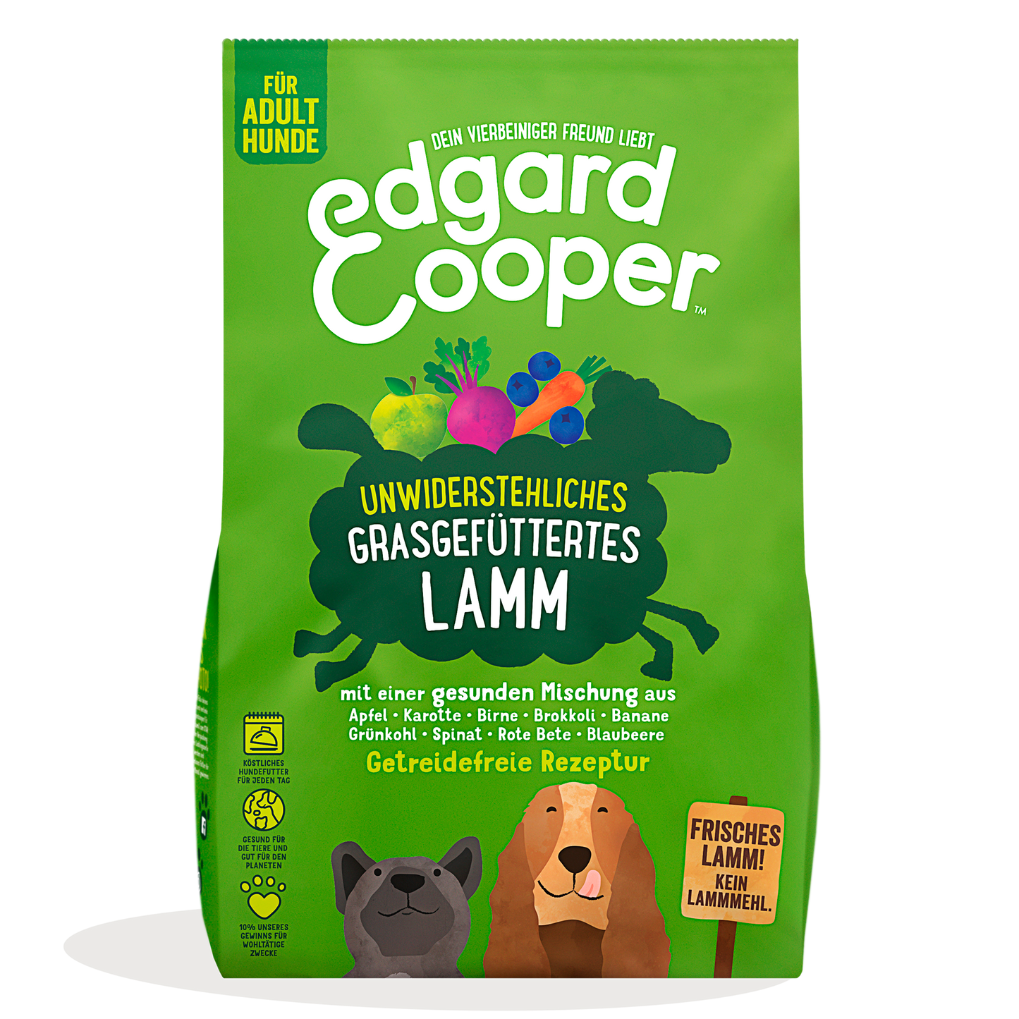 Edgard Cooper Trockenfutter Lamm