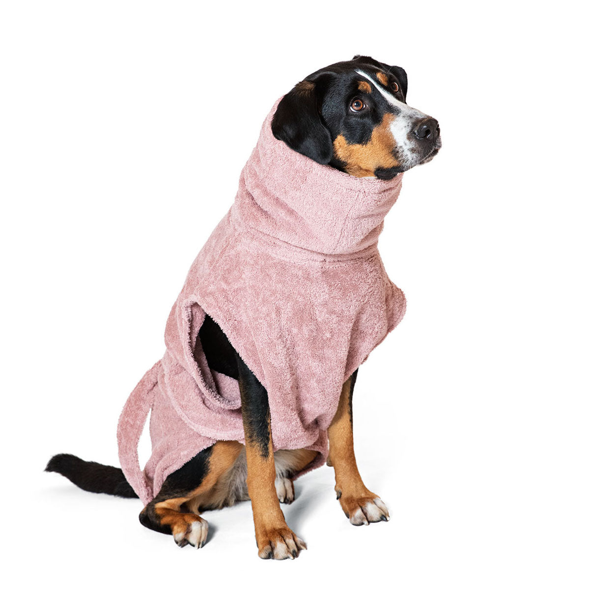 Hundebademantel Pink Größe XL