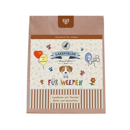 Lakefields Trockenfutter HUHN Welpen