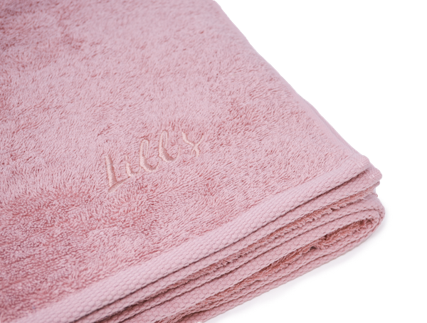 Lills Hundehandtuch Pink Berry Detail