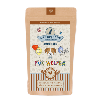 Lakefields Trockenfleisch-Menü Huhn 150g