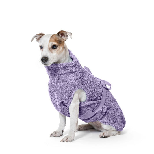 Hundebademantel | Purple