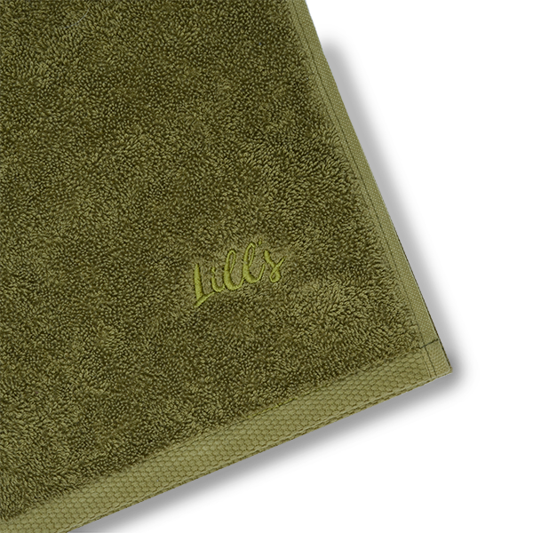 Lills Hundehandtuch Olive Detail