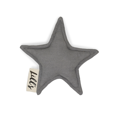 Lills Hundespielzeug Stern Stone Grey klein