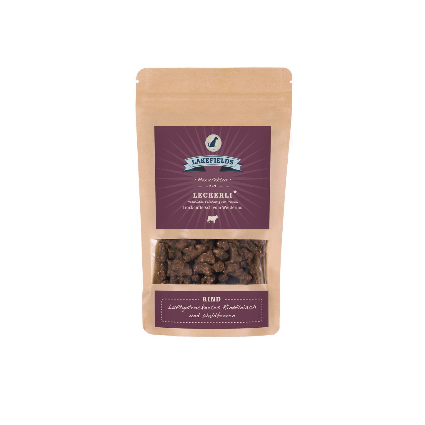 Lakefields Leckerli vom Rind 150g