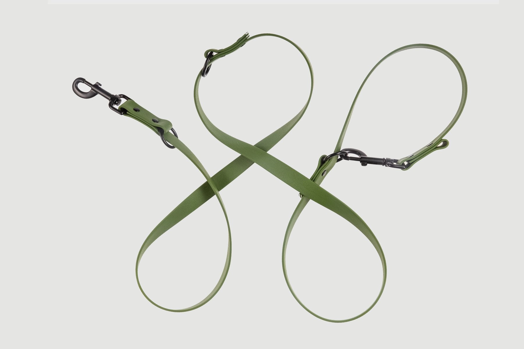 Biothane Hundeleine in olive von Thomas & Henry