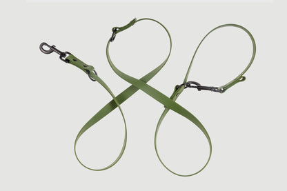 Biothane Hundeleine in olive von Thomas & Henry
