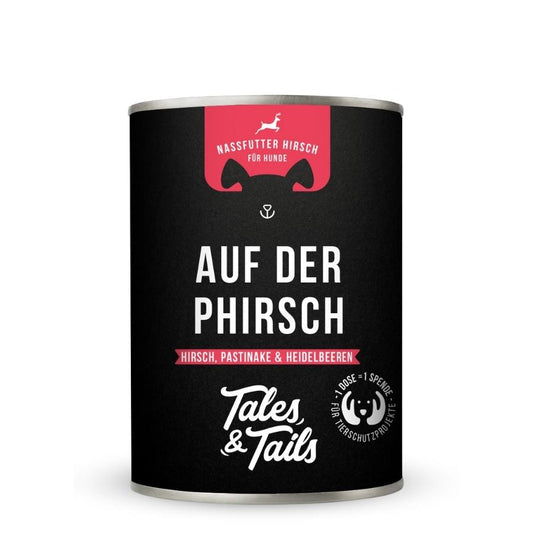 Tales & Tails Nassfutter Hirsch Dose