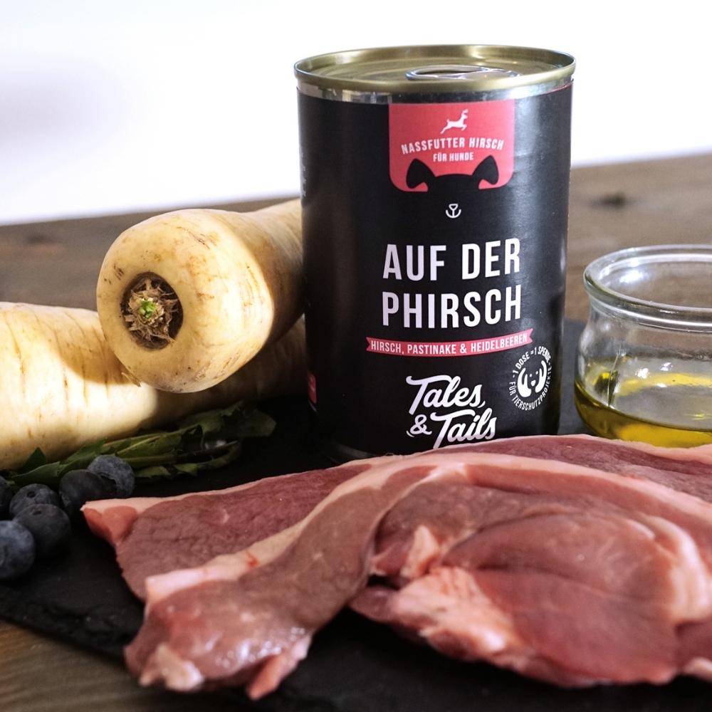 Tales & Tails Nassfutter Hirsch