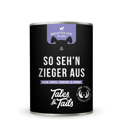 Tales & Tails Nassfutter Ziege Dose