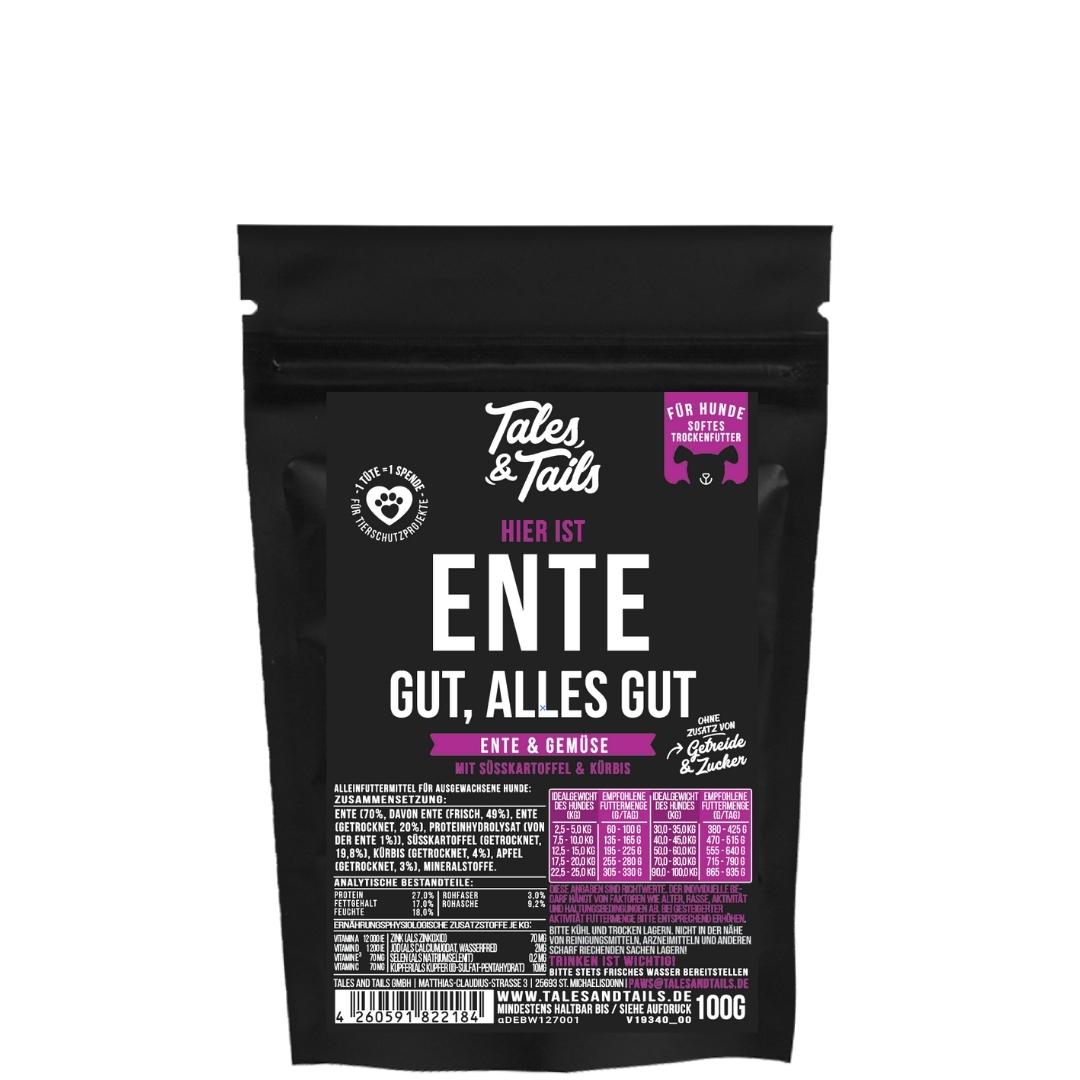 Trockenfutter Ente