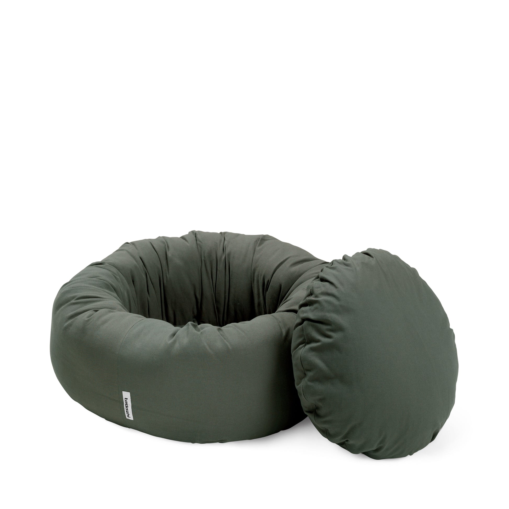 Hundebett Donutbett tadazhi grün